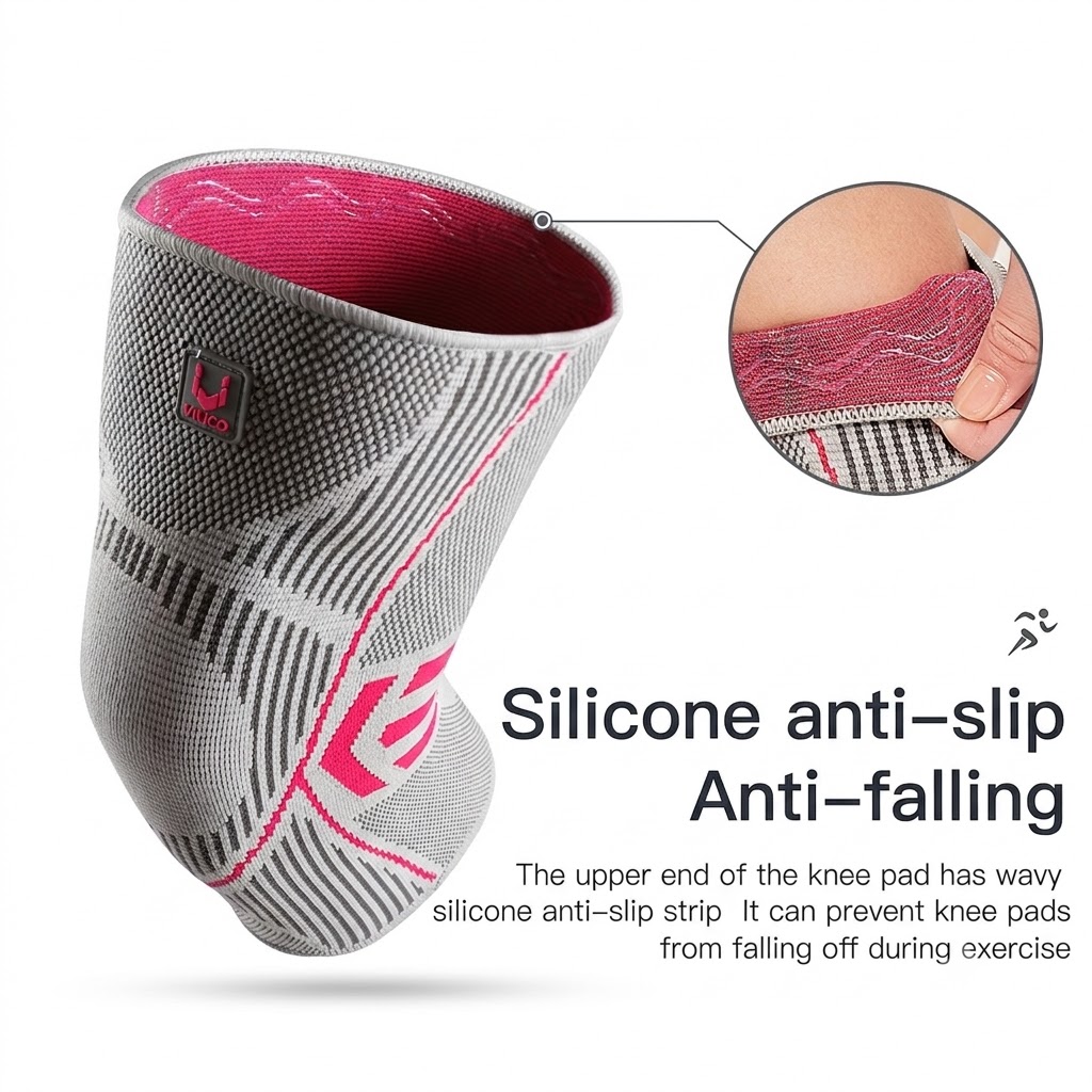 Knee Sleeve Pair - واقيات الركبة الرياضية من VILICO، غير
