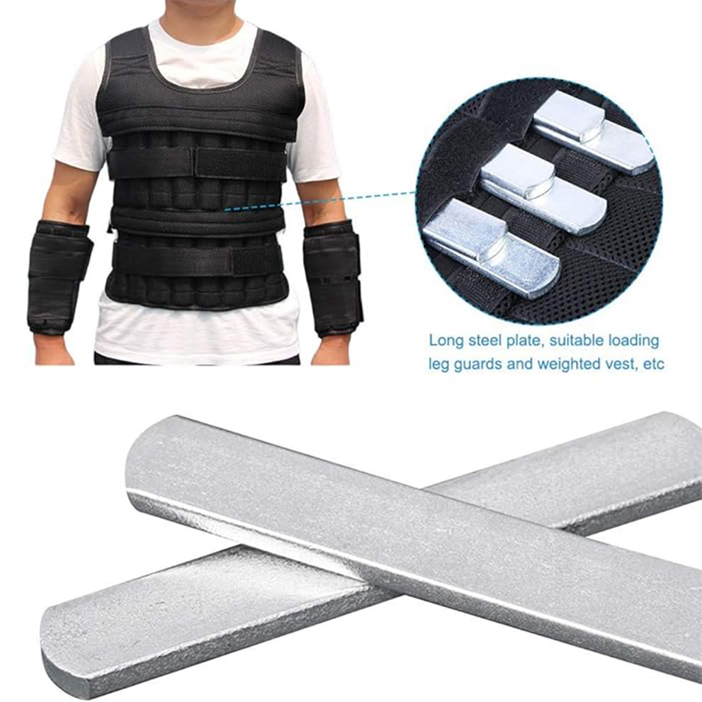 Crossfit Weight Vest - 5 قطع للتدريب مع ألواح فولاذية