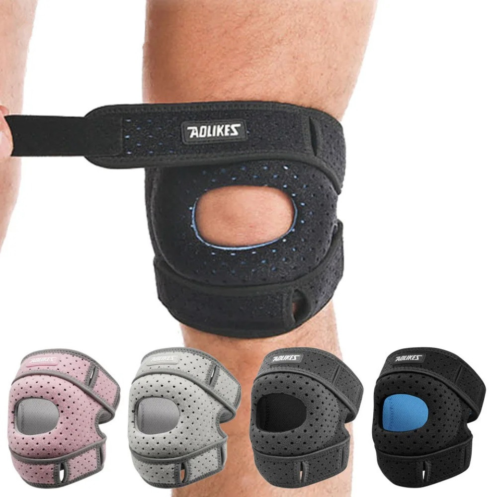 جديد 1 قطعة دعامة الركبة الرضف - مراجعة Knee Sleeve Pair وسعره
