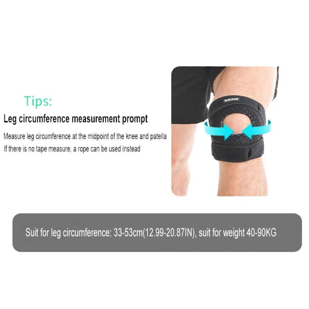 جديد 1 قطعة دعامة الركبة الرضف - مراجعة Knee Sleeve Pair وسعره