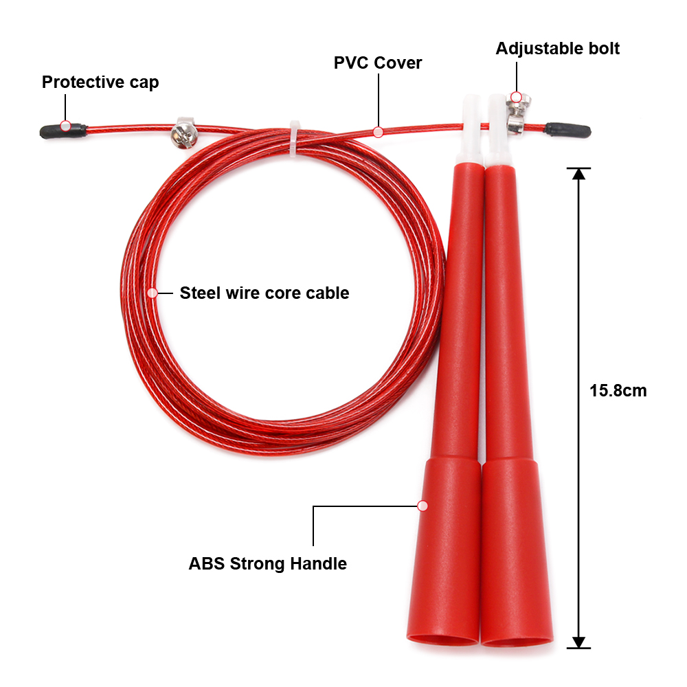 10 قطع من حبل الطفر السريع للأ - مراجعة Skipping Rope Pvc وسعره