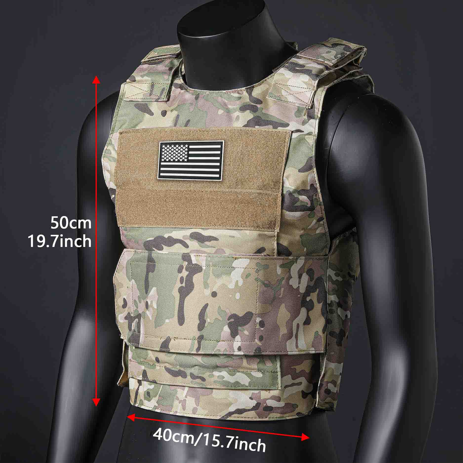 (هدية العلم الأمريكي) سترة تدر - مراجعة Crossfit Weight Vest وسعره