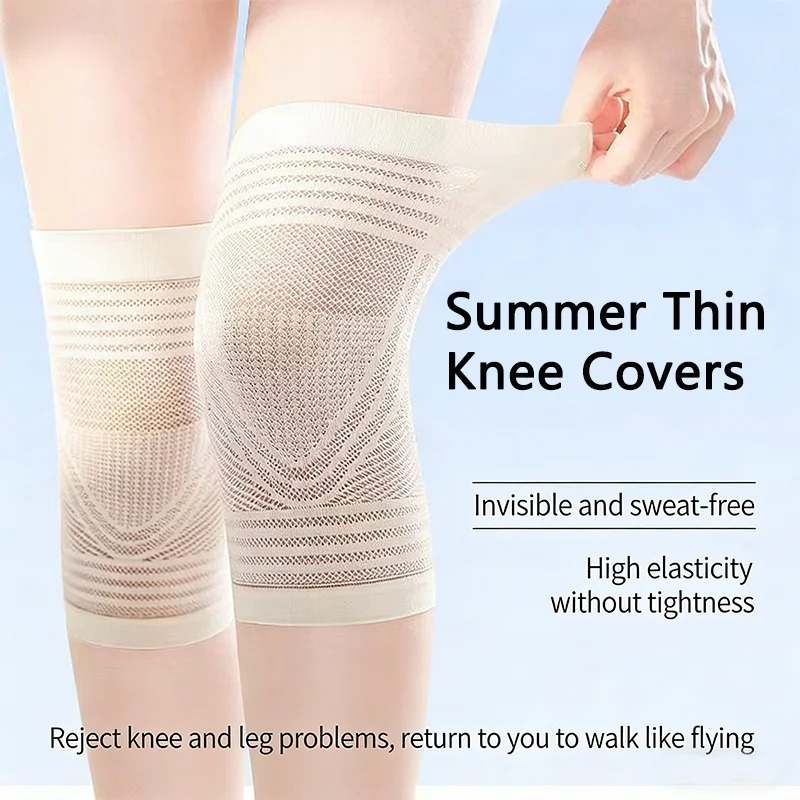 أغطية ركبة ضاغطة رقيقة وقابلة  - مراجعة Knee Sleeve Pair وسعره