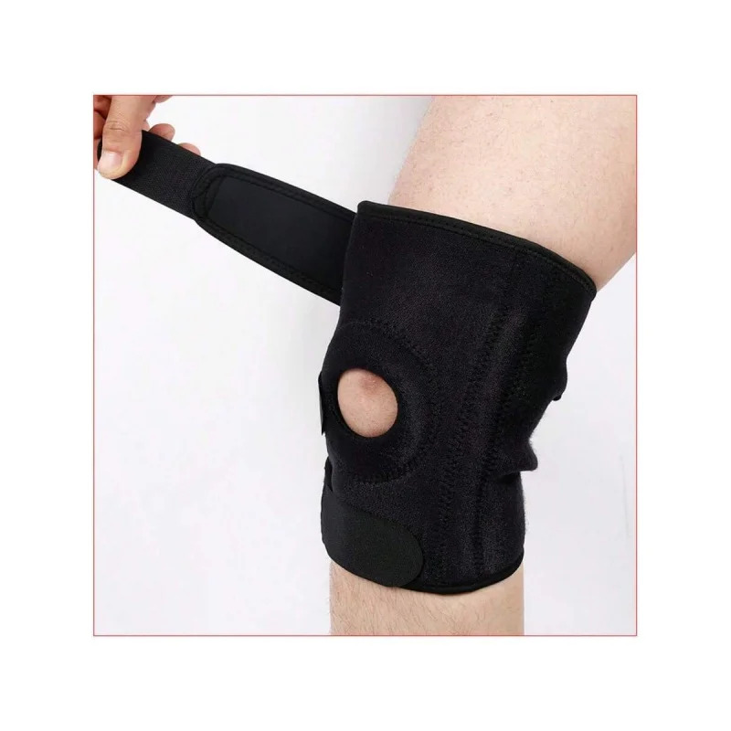 دعامة ركبة قابلة للتعديل لتخفي - مراجعة Knee Sleeve Pair وسعره