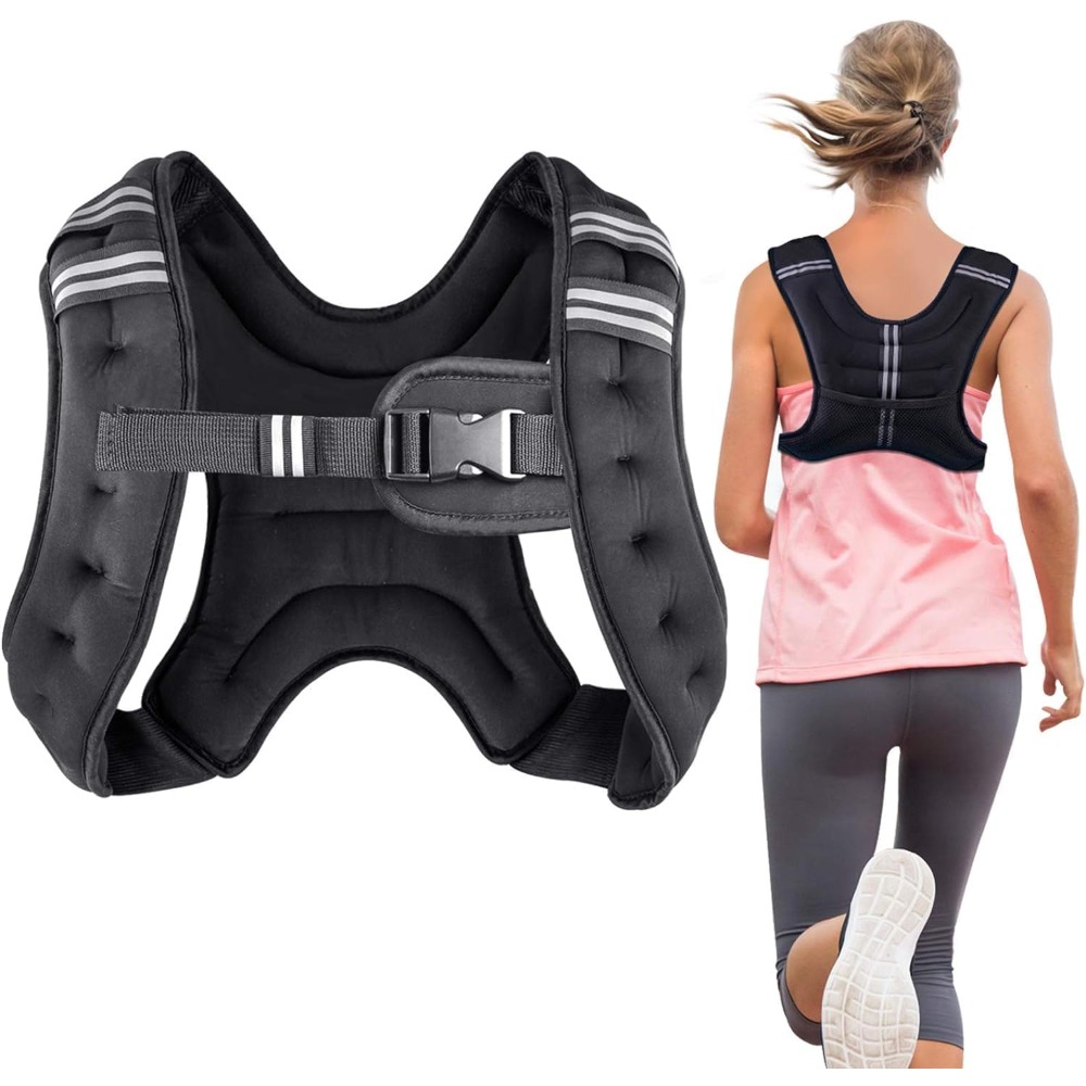 سترة تدريب رياضية مزودة بأوزان - مراجعة Crossfit Weight Vest وسعره