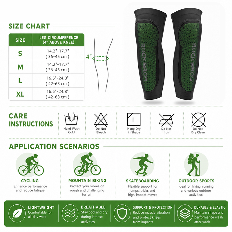 روكبروز-وسادة ركبة رياضية لتسخ - مراجعة Knee Sleeve Pair وسعره