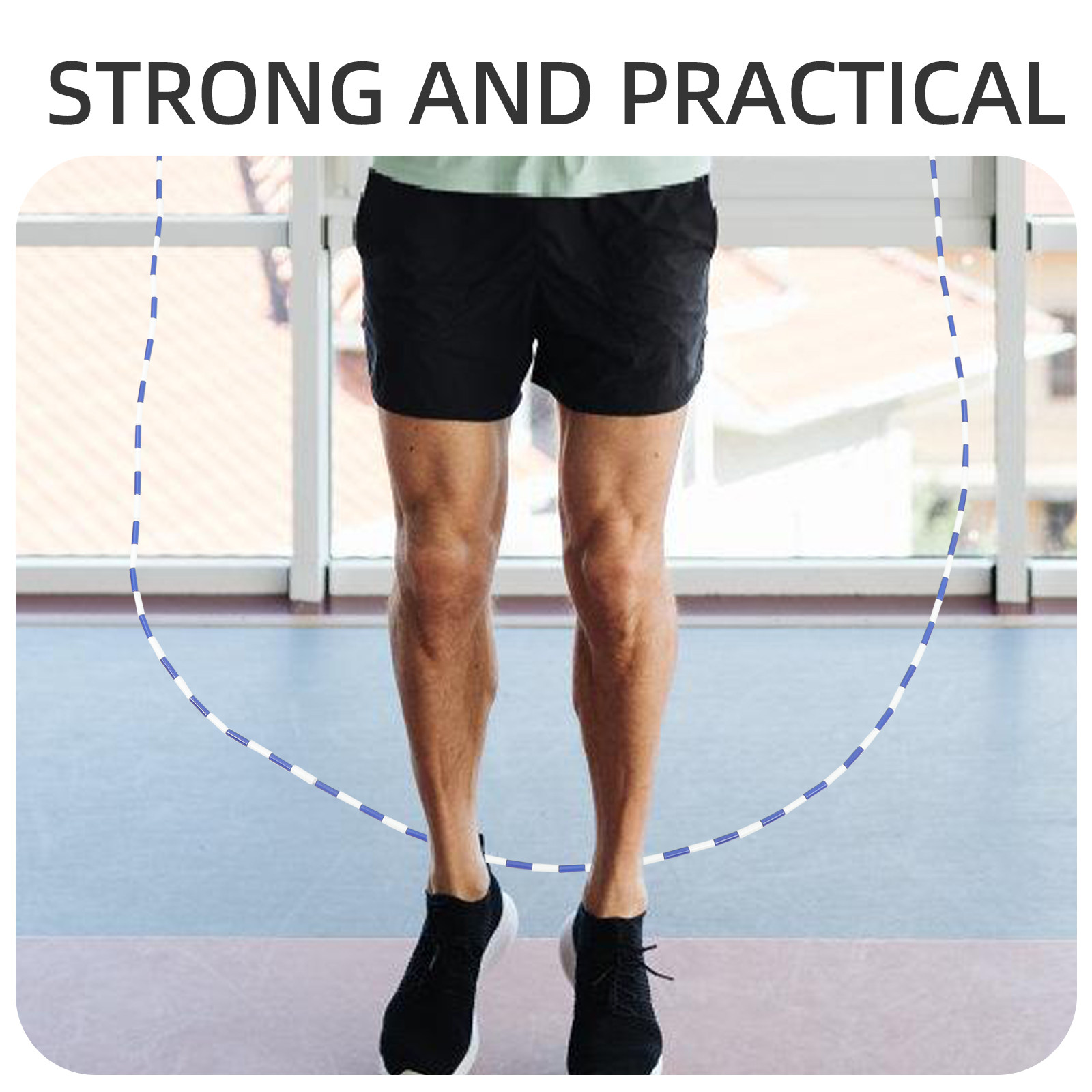 حبل قفز بتصميم الخيزران عالي ا - مراجعة Skipping Rope Pvc وسعره
